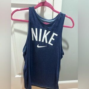 Nike Kids Navy Tank Top